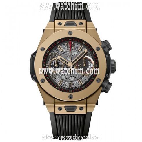Hublot Big Bang Unico Full Magic Gold Skeleton Dial Limited Edition Men's Watch 411.MX.1138.RX