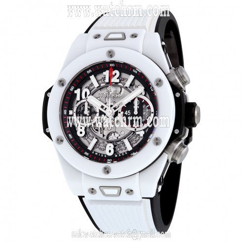 Hublot Big Bang UNICO Mat Black Dial Ceramic Chronograph Men's Watch 411.HX.1170.RX