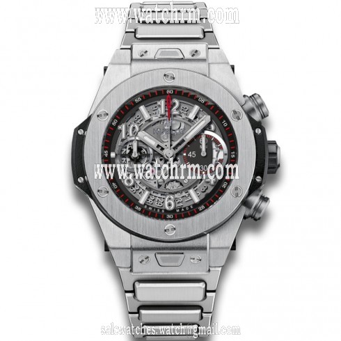 Hublot Big Bang Unico Mat Black Skeleton Dial Chronograph Men's Watch 411.NX.1170.NX