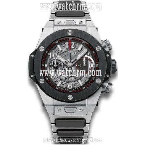 Hublot Big Bang UNICO Skeleton Dial Chronograph Men's Watch 411.NM.1170.NM