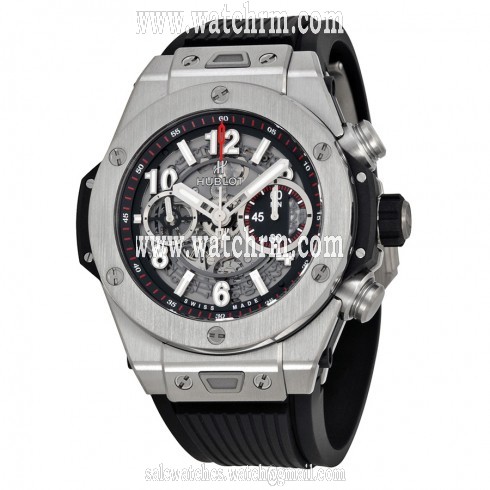 Hublot Big Bang Unico Titanium Automatic Skeletal Dial Men's Watch 411.NX.1170.RX