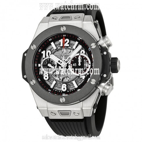 Hublot Big Bang Unico Titanium Ceramic Skeletal Dial Men's Watch 411.NM.1170.RX