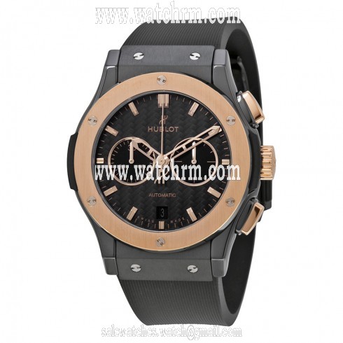 Hublot Classic Fusion Black Carbon Fiber Dial Automatic Men's Watch 541.CO.1780.RX