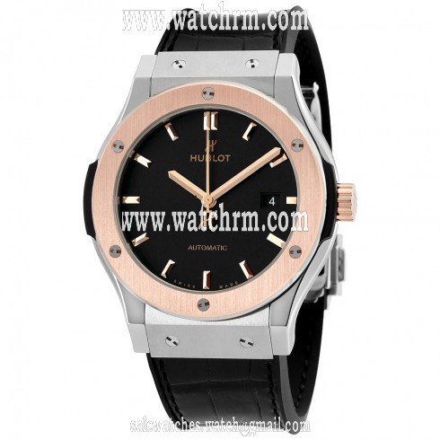 Hublot Classic Fusion Mat Black Dial Automatic Men's Watch 542.NO.1181.LR