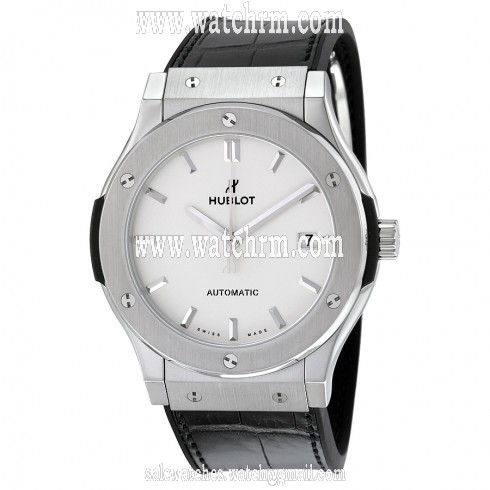 Hublot Classic Fusion Opaline Dial Titanium Automatic 45 MM Men's Watch 511.NX.2611.LR
