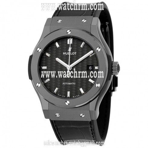 Hublot Classic Fusion Black Carbon Fiber Dial Men's Watch 542CM1771LR