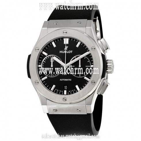Hublot Classic Fusion Black Dial Chronograph Men's Automatic Watch 521.NX.1171.RX