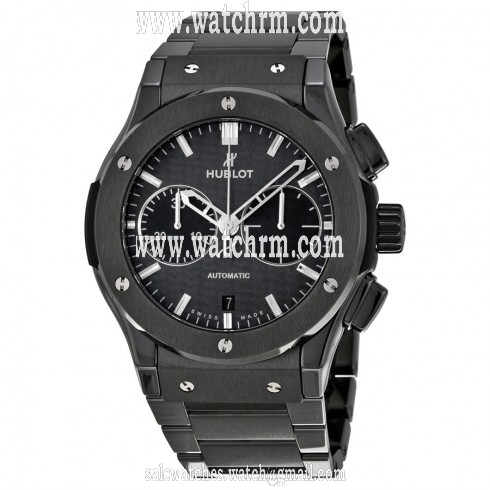 Hublot Classic Fusion Chronograph Black Magic Black Dial Automatic Men's Watch 521.CM.1770.CM
