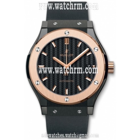 Hublot Classic Fusion Mat Black Carbon Fiber Dial Automatic Men's Watch 542.CO.1781.RX