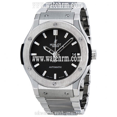 Hublot Classic Fusion Mat Black Dial Titanium Men's Watch 511.NX.1170.NX