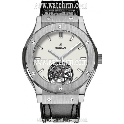 Hublot Classic Fusion Tourbillon 45mm Dial White Automatic Men's Watch 505.NX.2610.LR