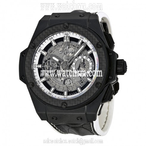 Hublot King Power Automatic Chronograph  Skeleton Dial Men's Watch 701CQ0112HR