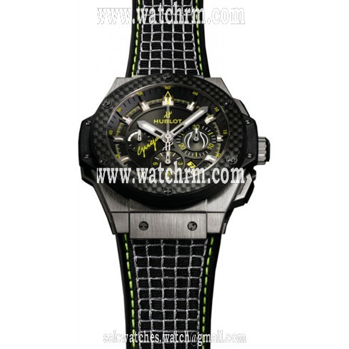 Hublot King Power Chronograph Black Dial Men's Watch 703.NQ.1123.NR.GUG13