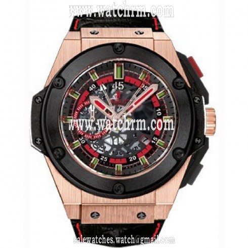 Hublot King Power Chronograph Skeleton Dial Men's Watch 716.OM.1129.HR.EUP12