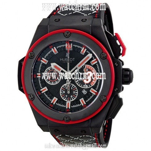 Hublot King Power Dwyane Wade Black Dial Automatic Watch 703.CI.1123.VR.DWD11