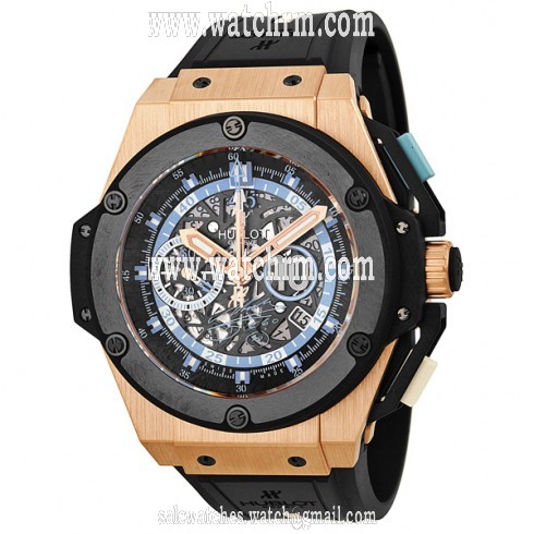 Hublot King Power Maradona Skeleton Dial Automatic Men's Watch 716.OM.1129.RX.DMA12