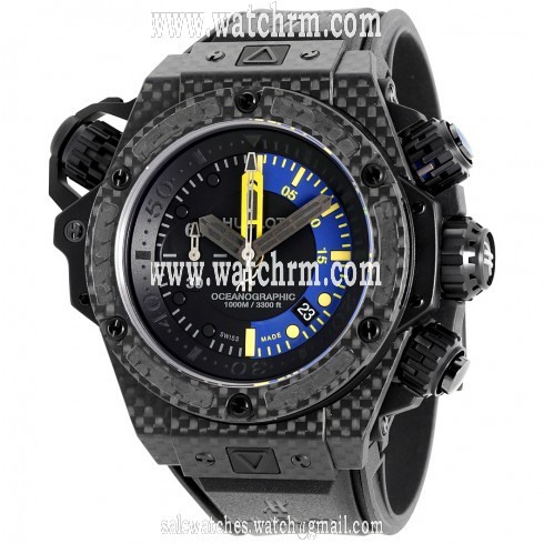 Hublot King Power Oceanographic Black Dial Automatic Men's Watch 732QX1140RX