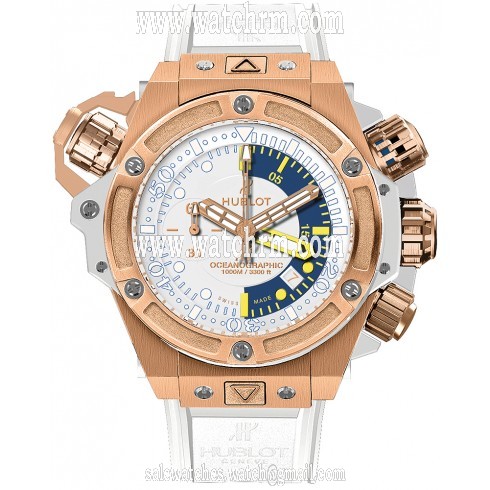 Hublot King Power Oceanographic White Dial Chronograph Men's Watch 732OE2180RW