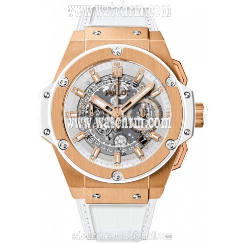 Hublot King Power Skeleton Dial Automatic Men's Watch 701.OE.0128.GR