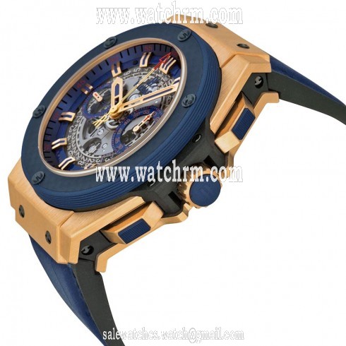 Hublot King Power Special One Automatic Chronograph Skeleton Dial Men's Watch 701OQ0138GRSPO14
