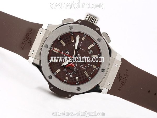 Hublot Luna Rossa 301.CM.131.RX.LUN06 Round Grey Rubber Strap Grey Dial Watch
