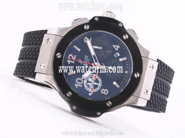 Hublot Monaco Yacht Club 301.AM.130.RX.YCM07 44.5mm Midsize Black Rubber Strap Watch