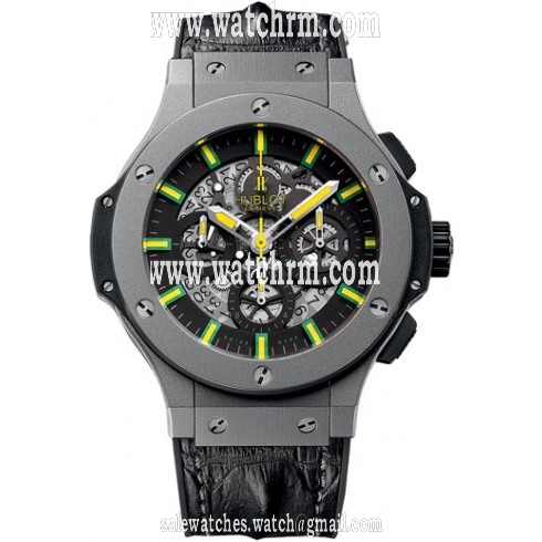 Hublot Oscar Niemeyer Skeleton Dial Black Leather Men's Watch 311.AI.1149.HR.NIE11