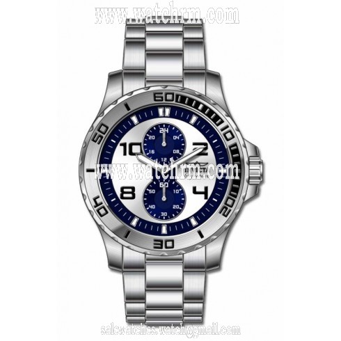 Invicta Lupah Dragon Silver Dial Stainless Steel Men's Watch 7014