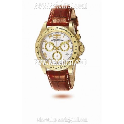Invicta Speedway Gold Tone Swiss Chronograph Men's Watch 7032