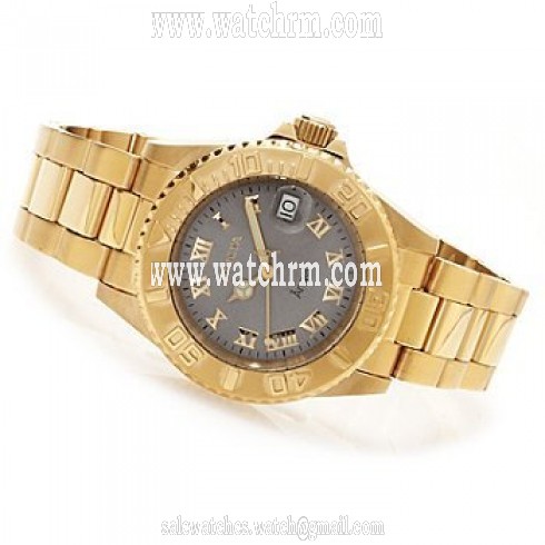 Invicta Angel Charcoal Grey Dial Gold-tone Ladies Watch 14366