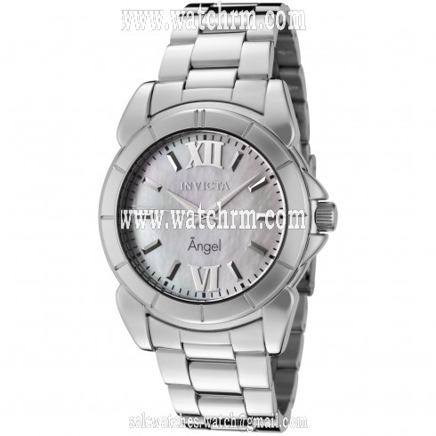 Invicta Angel Collection Mother of Pearl Stainless Steel Ladies Watch 0458