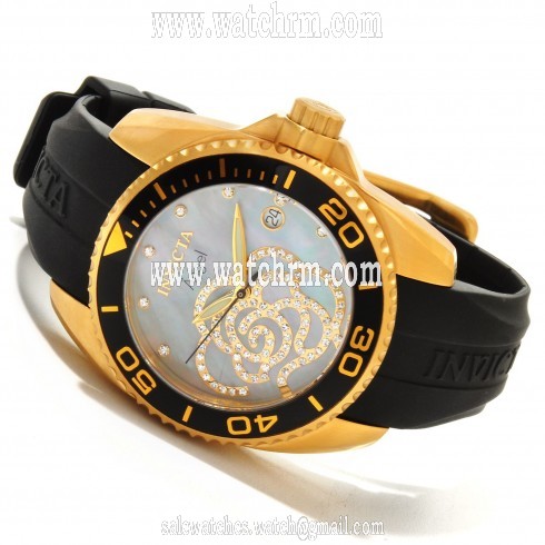 Invicta Angel Crystal Accent Flower Ladies Watch 0489