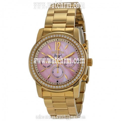 Invicta Angel GMT Diamond Accented Ladies Watch 11772