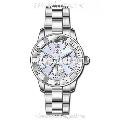 Invicta Angel Mother Of Pearl Dial Ladies Multifunction Watch 21663