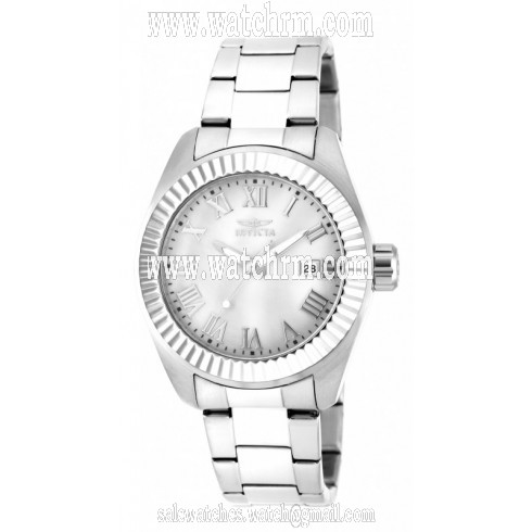 Invicta Angel Mother of Pearl Dial Stainless Steel Ladies Watch 20315