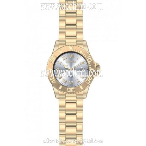 Invicta Angel Mother of Pearl Dial Two-tone Ladies Watch 14368