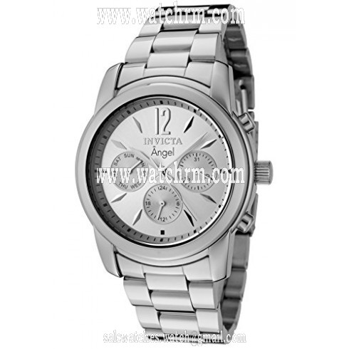 Invicta Angel Multi-Function Silver Dial Stainless Steel Ladies Watch 0461