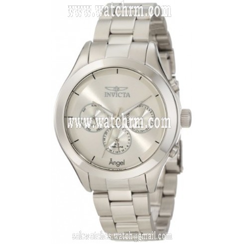 Invicta Angel Multi-Function Silver Dial Stainless Steel Ladies Watch 12465
