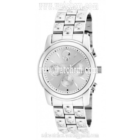 Invicta Angel Multi-Function Silver Dial Stainless Steel Ladies Watch 16890