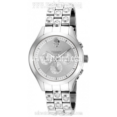 Invicta Angel Multi-Function Silver Dial Stainless Steel Ladies Watch 16895