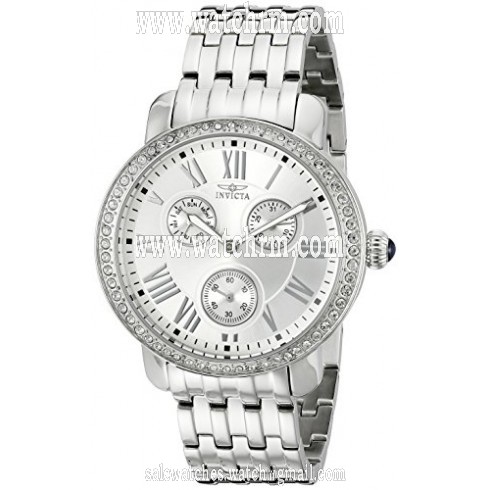 Invicta Angel Multi-Function Silver Dial Stainless Steel Ladies Watch 21411