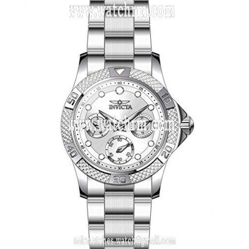 Invicta Angel Multi-Function Silver Dial Stainless Steel Ladies Watch 21764