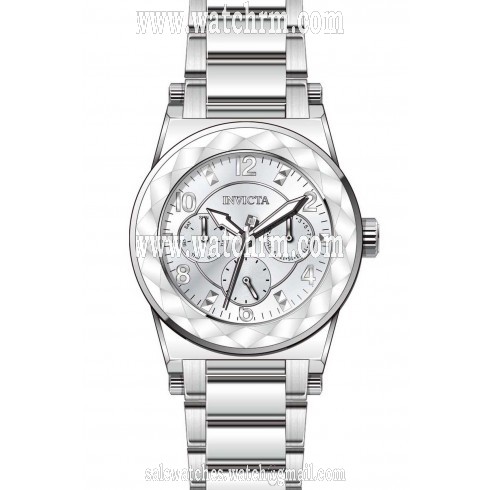 Invicta Angel Multi-Function Silver Dial Stainless Steel Ladies Watch 22107