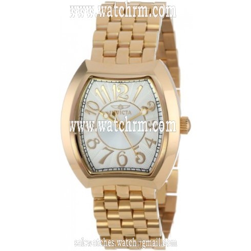 Invicta Angel Silver Dial Gold-plated Ladies Watch 15040