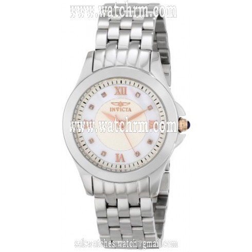Invicta Angel Silver Dial Stainless Steel Ladies Watch 12545