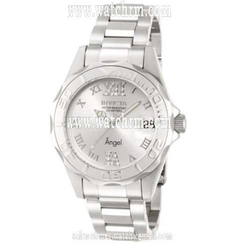 Invicta Angel Silver Dial Stainless Steel Ladies Watch 14396
