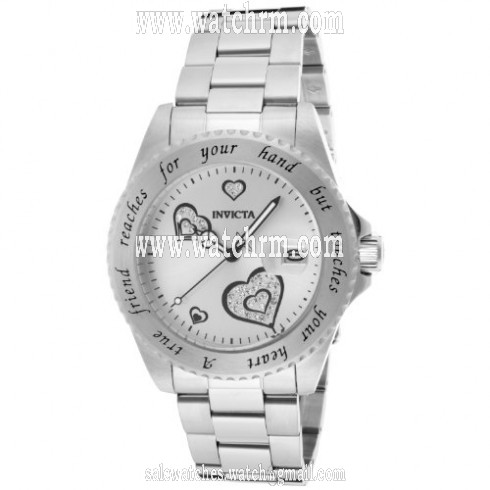Invicta Angel Silver Dial Stainless Steel Ladies Watch 14729