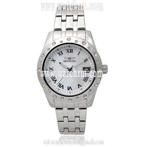 Invicta Angel Silver Dial Stainless Steel Ladies Watch 17487