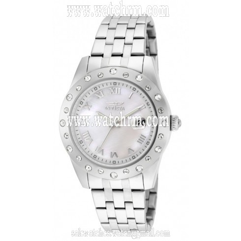Invicta Angel Silver Dial Stainless Steel Ladies Watch 18977