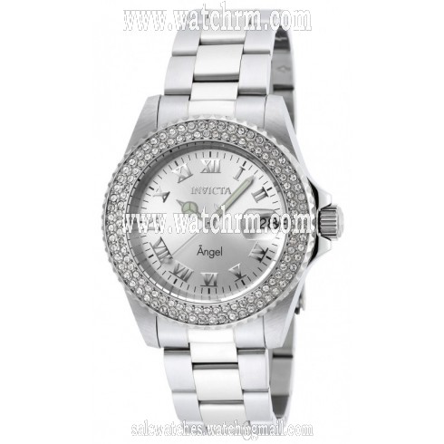 Invicta Angel Silver Dial Stainless Steel Ladies Watch 20213